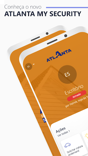 Android application ATLANTA MY SECURITY screenshort
