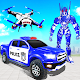 Flying Police Drone Robot Car Transform Robot Game Download on Windows