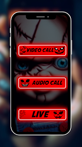 chucky doll fake video call