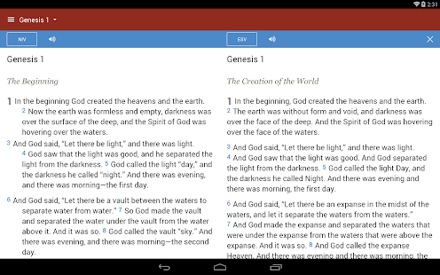 Bible Gateway Screenshot