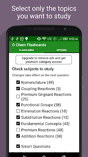 Organic Chemistry Flashcards Apk app for Android 2