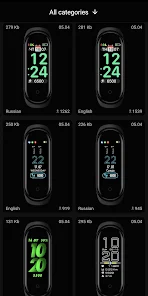 Mi Band 4 WatchFaces – Apps no Google Play