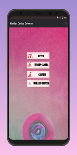 Android application Detect Hidden Devices screenshort