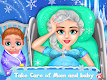 screenshot of Ice Princess Mom and Baby Game