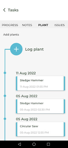 Android application Smart Cost Data screenshort