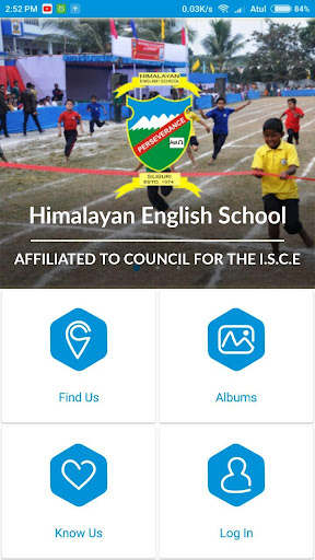 Android application Himalayan English School screenshort