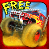 MONSTER TRUCK RACE GAME FREE - STUNT CAR RACING icon
