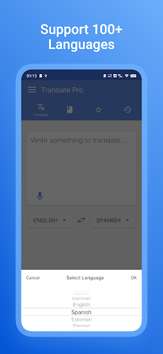 Screenshot of Translate Pro - Text & Voice