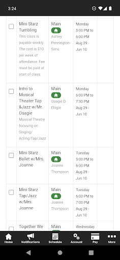 Palmetto Dance Starz Screen 3