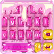 Pink Sweet Jelly Candy Keyboard Theme