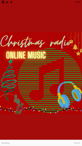 Android application Cristmas Radio Online Music screenshort