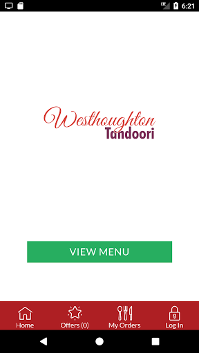 Android application Westhoughton Tandoori screenshort