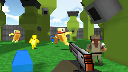 Pixel Z Gunner 3D - Battle Survival Fps  screenshots 17