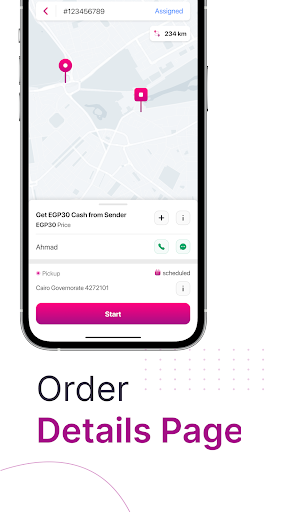 Sprint Logistics Driver Screen 3