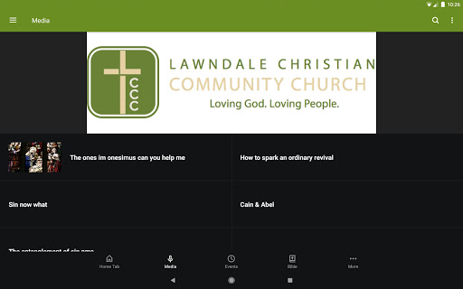 Screenshot of Lawndale Community Church