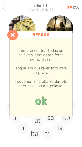 Visualização do aplicativo