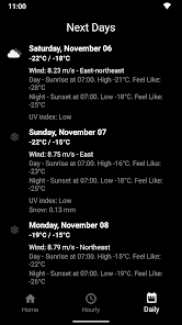 Screenshot 3 Neat Weather android