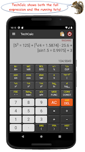 TechCalc Scientific Calculator Unknown