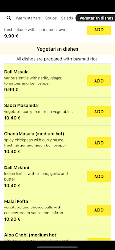 Restaurant Dastoor Screen 3