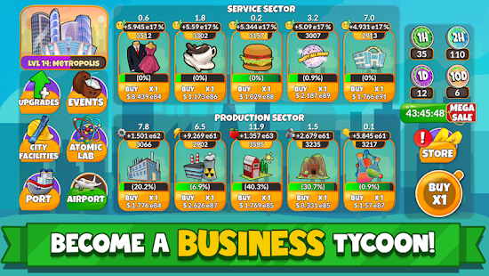Holyday City Tycoon: Idle Resource Management Screenshot