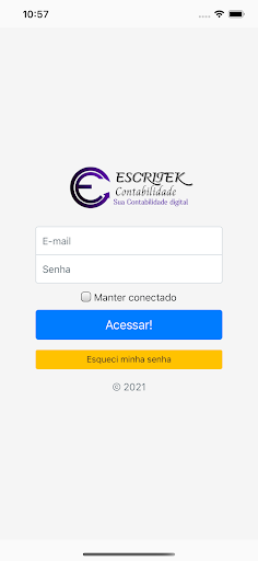 Android application Escritek Contabilidade Digital screenshort