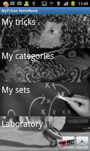 Android application MyTricks - The Bboying App screenshort