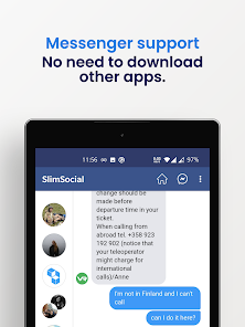 Facebook Lite: social network testing slim app for slow phone