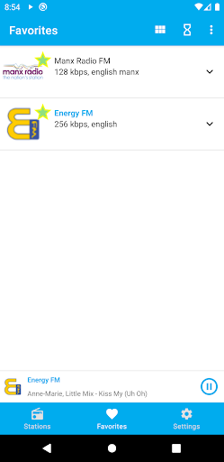 Isle of Man Radio Stations Screen 2
