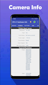 Captura de Pantalla 18 CPU-Z Hardware Info android