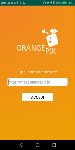 OrangePix Meet Screen 2