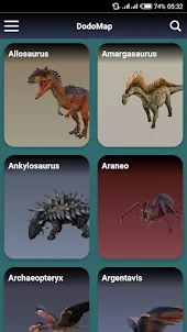 DodoMap: Dinosaur Tracker