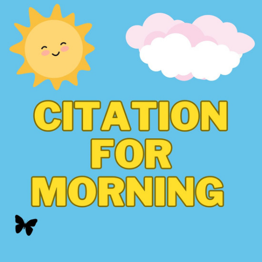 Citation for morning logo