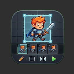 Icon image Sprite Sheet Slicer: Auto Crop