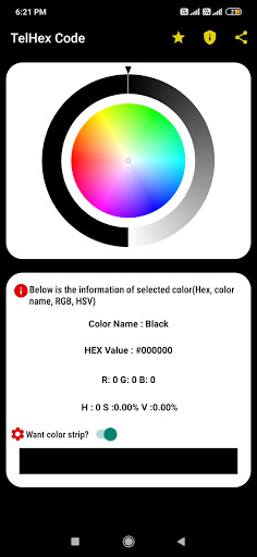 TelHex Code Screen 3