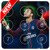 Keypad Lock Screen For Neymar Jr PSG & HD photos icon