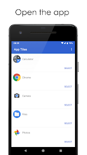 App Tiles - Launch Apps Faster Screenshot