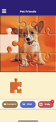 Android application Pet Friends Puzzle screenshort