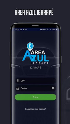 Android application Área Azul Igarapé screenshort