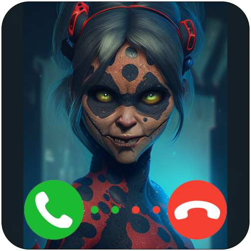 Scary LadyBug fake call