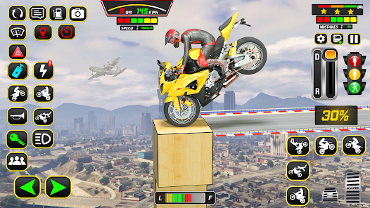 Extreme Rooftop Bike Rider Sim v2.9 (Unlocked) Gallery 10