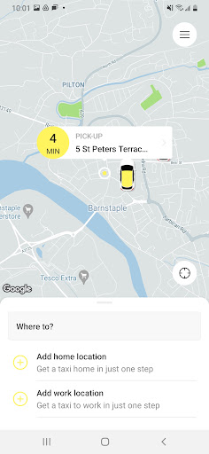 B-Line Taxis Ltd Screen 2