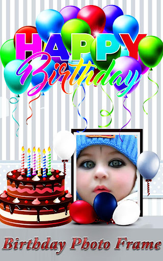 Android application Birthday Cake Photo Frames App screenshort
