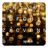 Gold Glitter Keyboard icon