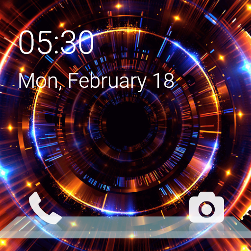 Modern Style Lockscreen logo