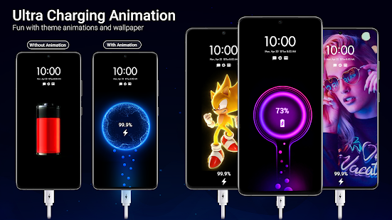 Ultra Charging Animation App Bildschirmfoto