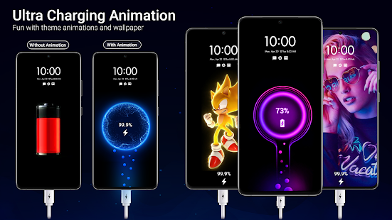 Ultra Charging Animation App Screenshot