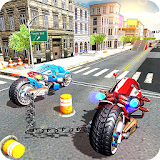 Chained Bikes 3D: Sci fi Moto Rider icon
