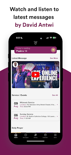 Android application Kharis Church screenshort