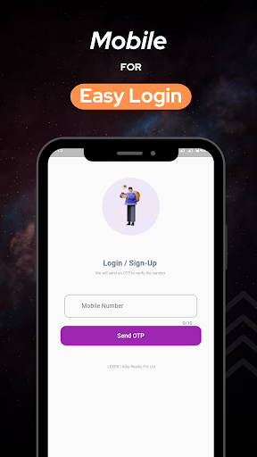 Android application LearnXR : XR assisted Learning screenshort