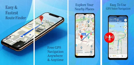 GPS Maps & Voice Navigation